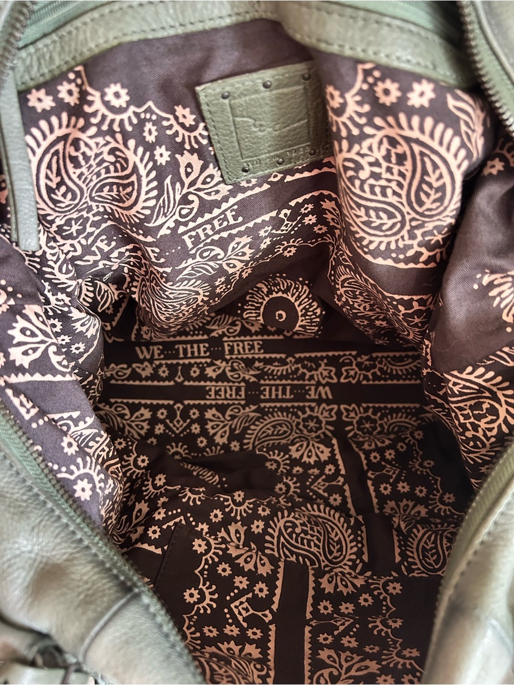 We The Free Emerson Tote-Secret Sage-Micro Emerson, Scarves, All Charms Included - Picture 6 of 16
